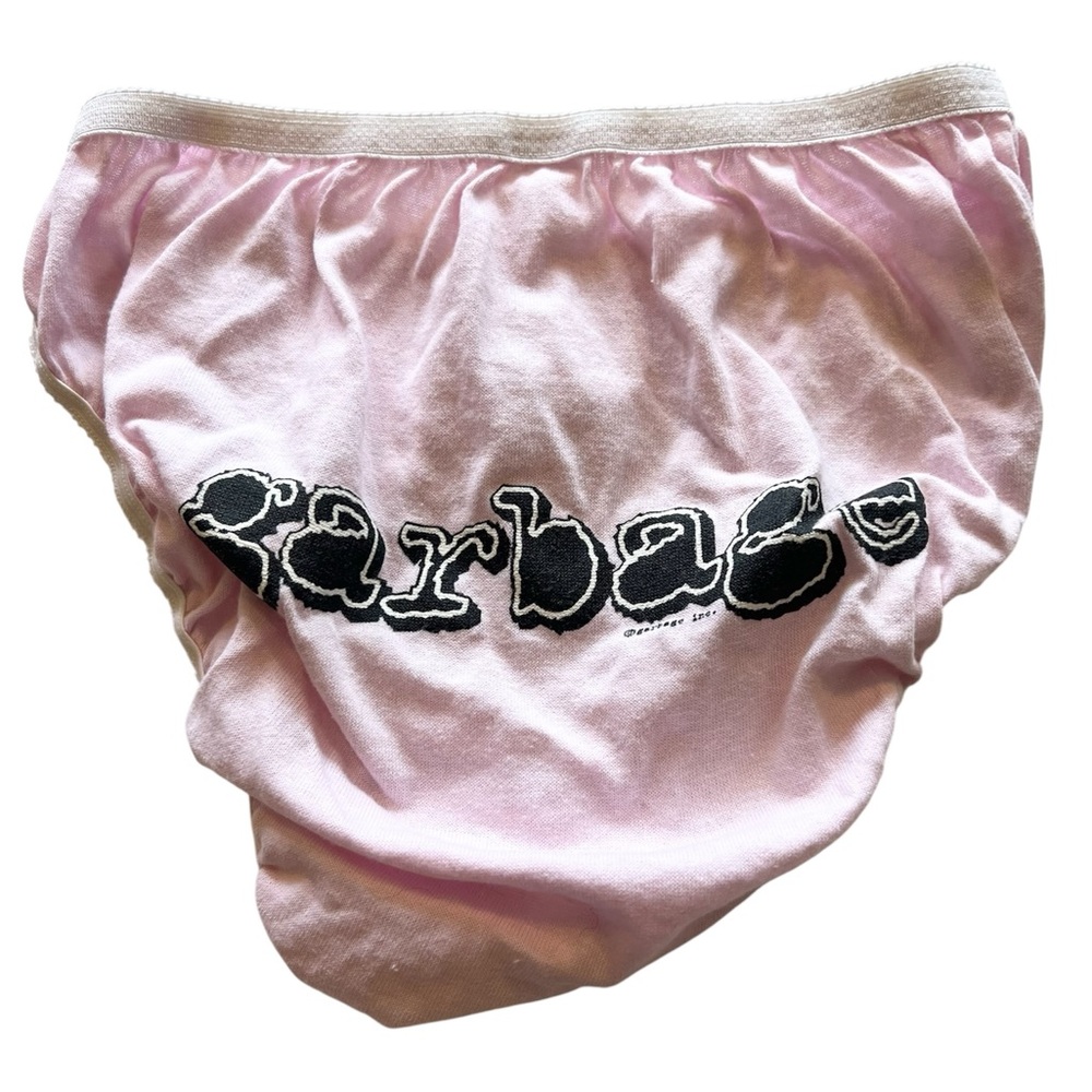 Garbage The Band Shirley Manson Supervixen Pink Panties Rare Limited Release Y2K